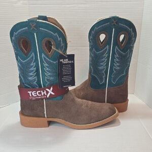 TWISTED X- MXTR002- 12" Tech X Boot- Brown